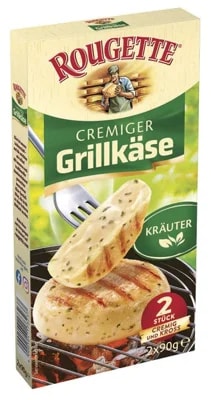 Rougette smetanový sýr na gril 55% t. v s. 2x 90 g bylinky
