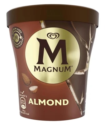 Magnum Almond zmrzlina v kelímku
