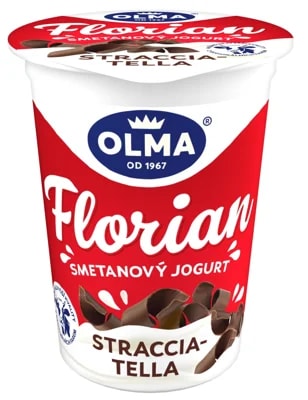 Olma Florian smetanový jogurt stracciatella