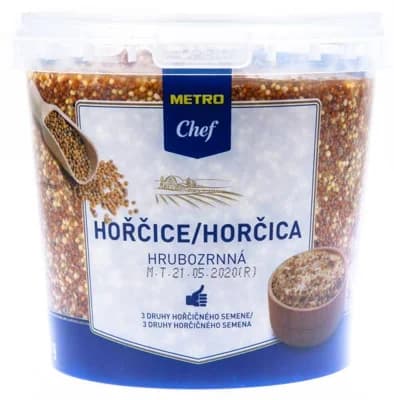 Metro Chef Hořčice hrubozrnná