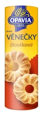Opavia Zlaté Věnečky žloutkové sušenky