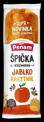 Penam Plundrová špička s náplní krémovou a jablečno rakytníkovou