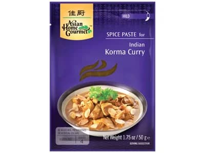 AsiaHomeGourmet Korma kari pasta