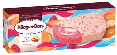 Häagen-Dazs Peach & Raspberry