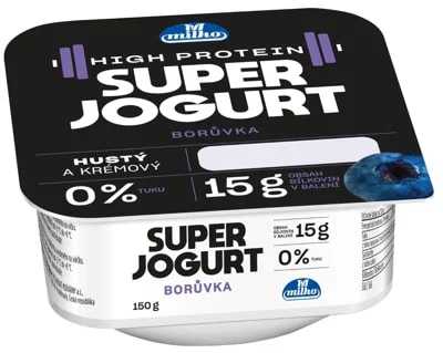 Milko Super jogurt borůvka