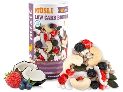 MIXIT Müsli low carb - Borůvka