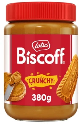 Lotus Biscoff Crunchy pomazánka z karamelizovaných sušenek