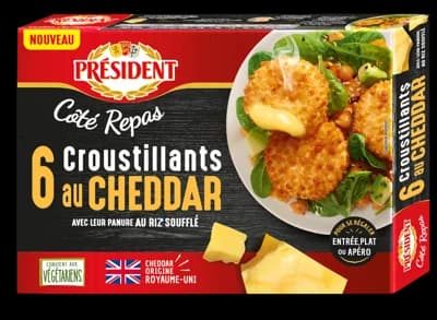 Président Cheddar nugetky 6x25g