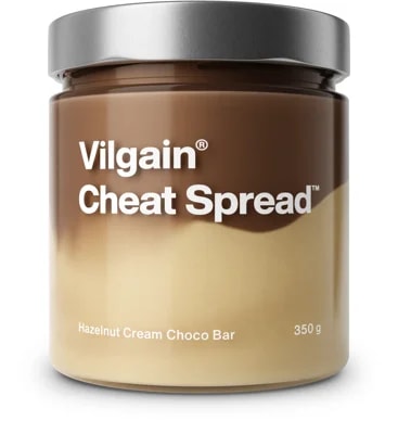 Vilgain Cheat Spread – 100% přírodní ořechové máslo s grass‑fed proteinem