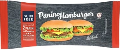 Nutrifree Hamburger bulky bezlepkové, 2ks