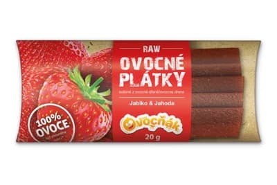 OVOCŇÁK ovocné plátky Jahoda