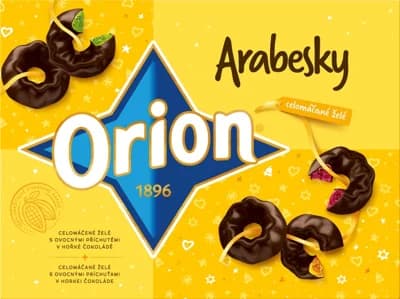 ORION Arabesky želé celomáčené