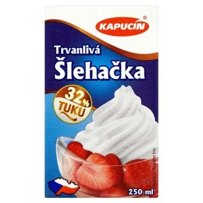 Kapucín Trvanlivá šlehačka