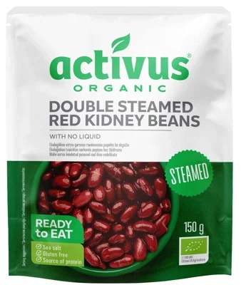 Activus BIO Červené fazole bez nálevu ready to eat