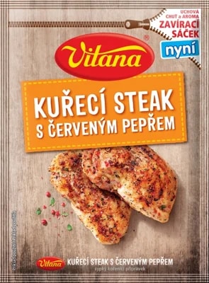 Vitana Kuřecí steak s červeným pepřem