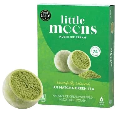 Little Moons Green tea mochi se zmrzlinou