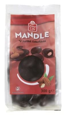 Fine Life Mandle v hořké čokoládě