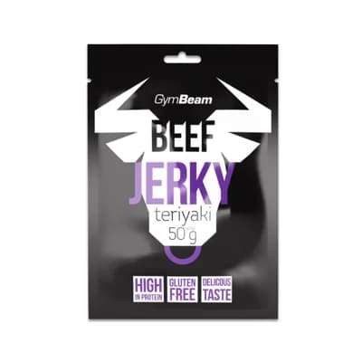 GymBeam Beef Jerky teriyaki