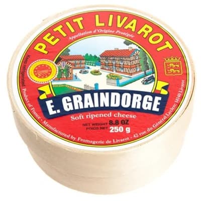 Livarot sýr zrající chlaz.