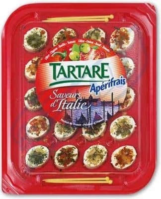 Tartare Apérifrais Itálie sýr