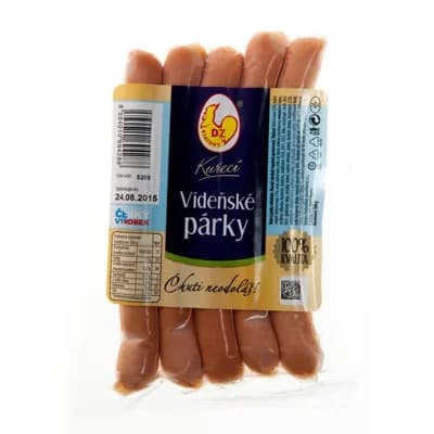 DZ Klatovy Párky vídeňské kuřecí