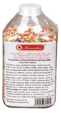 Kovandovi Cukrový posyp - tyčinky