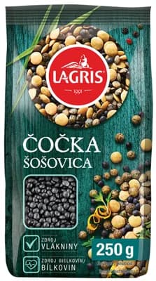 čočka černá beluga vařená