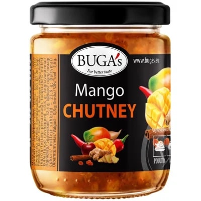 BUGA BUGA'S Mangové čatní sklo