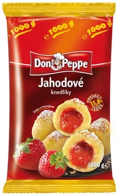 Don Peppe Knedlíky tvarohové jahodové