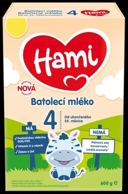 Hami Batolecí mléko 4, 24m+