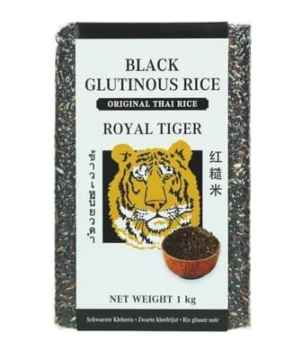 Royal Tiger černá lepkavá rýže
