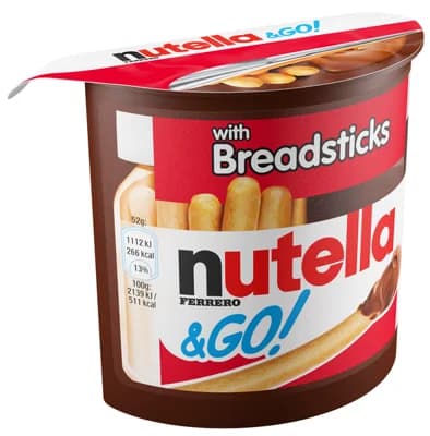 Nutella Ferrero Nutella &GO! Breadsticks Pomazánka s tyčinkami