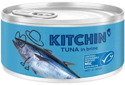 Kitchin Tuňák celý v přírodním nálevu