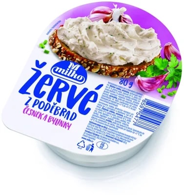 Milko Žervé česnek a bylinky