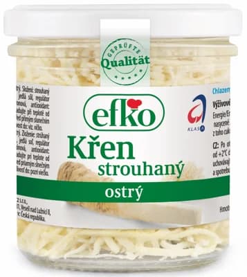 Efko Křen strouhaný ostrý