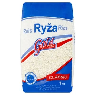 Gold Plus Classic Rýže kulatozrnná 10 x