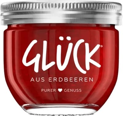 Glück Jahoda ovocná pomazánka