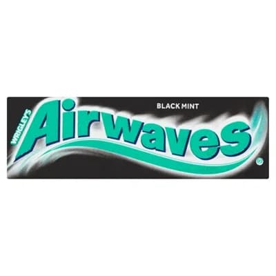 Airwaves Black Mint Žvýkačky 30 x