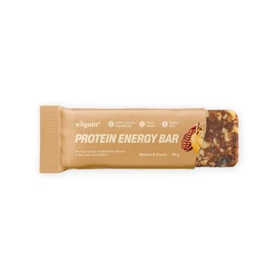 Vilgain Plant Protein Energy Bar – kakao a banán