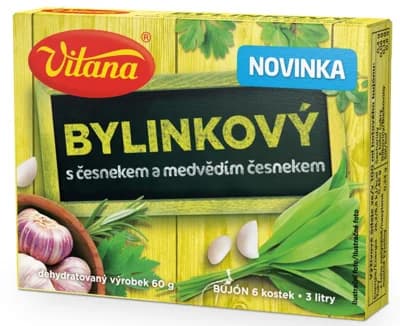 Vitana Bylinkový bujón s česnekem 3l
