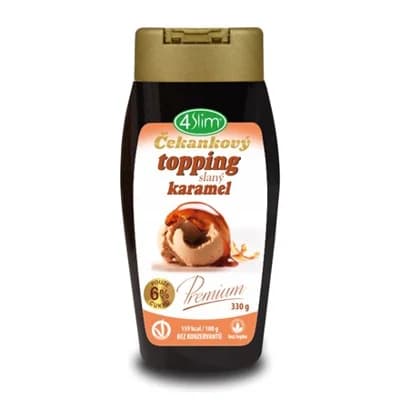 4SLIM Premium Čekankový topping slaný karamel