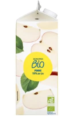 Monoprix Biologique BIO Jablečný džus