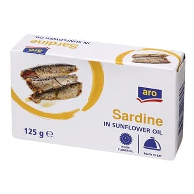 aro Sardinky v rostlinném oleji 5 x