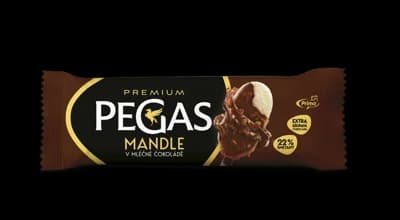 Pegas Premium Mandle v mléčné čokoládě