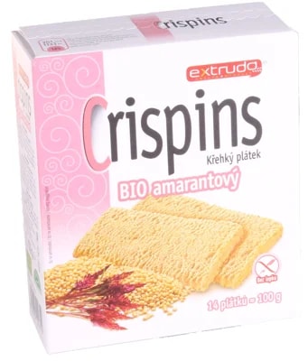 Extrudo Crispins BIO amarantový plátek