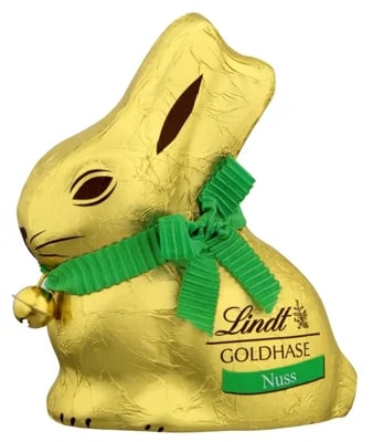 Lindt Zlatý zajíček oříškový