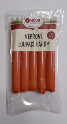 Múúú Vepřové loupací párky