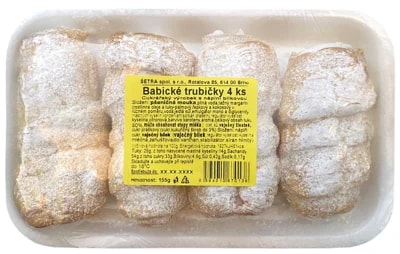 Šetra Babické Trubičky, 4ks