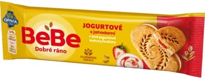 Opavia BeBe Dobré ráno sušenky jogurt jahoda