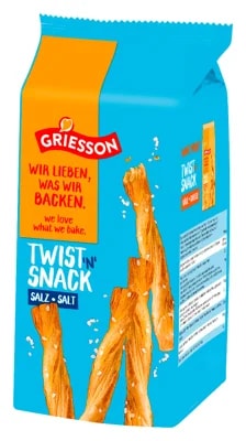 Griesson Twist´n´Snack máslové tyčinky solené